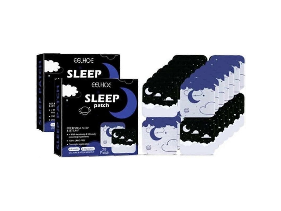 Parches Para Dormir Para Adultos (56 Unidades) - Mejora La Calidad Del Sueño - Ayuda Natural Para Un Sueño Profundo