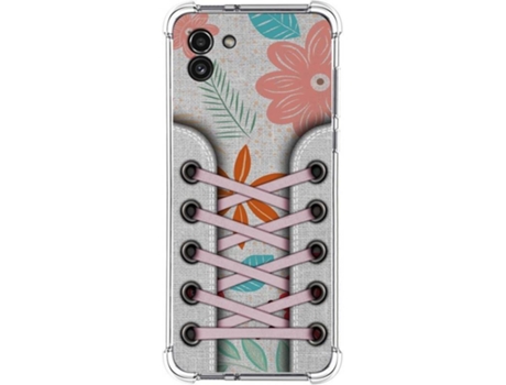 Carcasa para Samsung Galaxy A03 TUMUNDOSMARTPHONE Dibujos Antigolpes Zapatillas 09 Multicolor