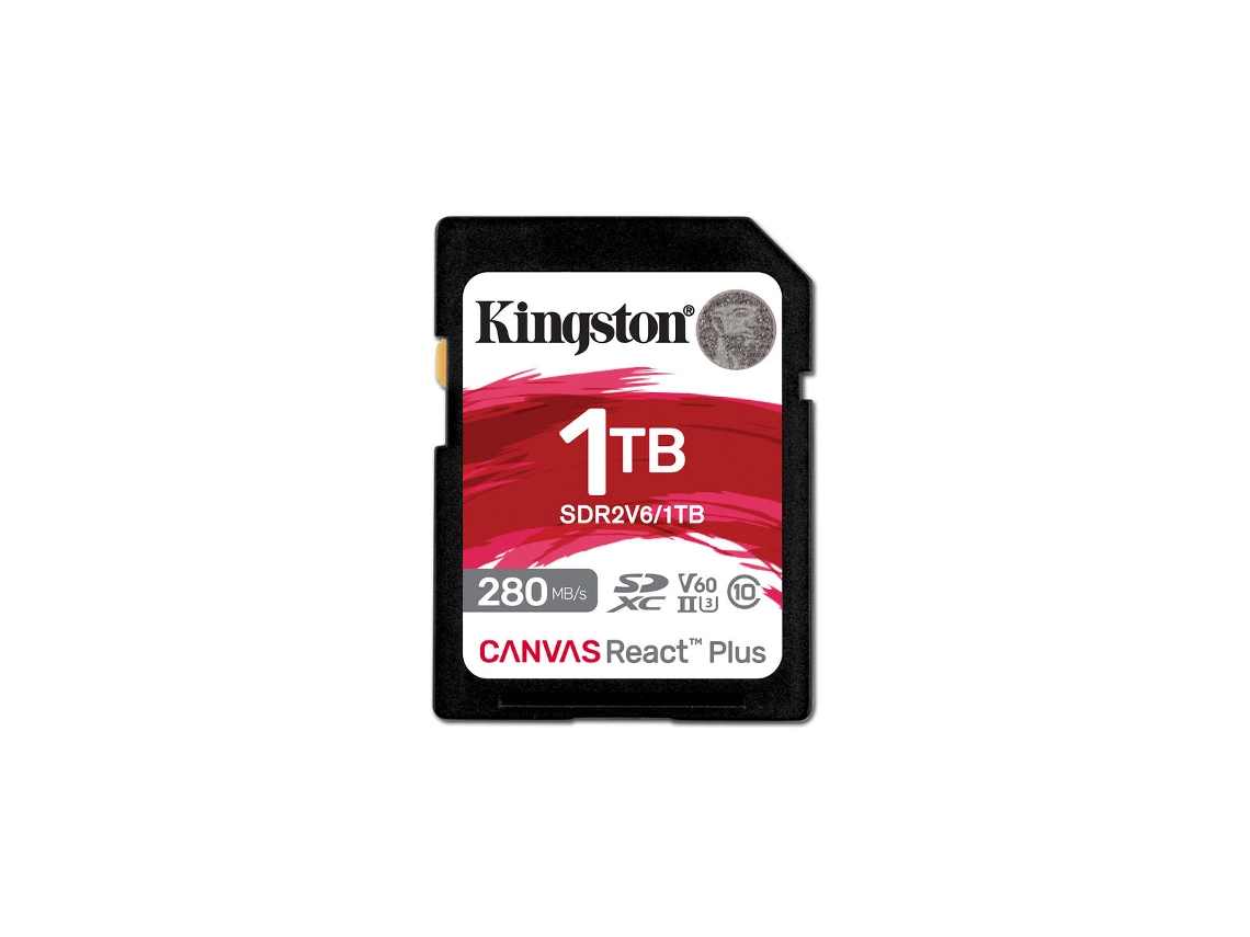 Tarjeta de Memoria SDXC KINGSTON Technology Canvas React Plus (1 TB)