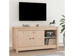 Mueble de Armario Tv 103X36,5X52 Cm Madera de Pino Maciza