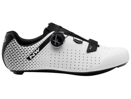 Zapatillas para Hombre NORTHWAVE Carretera Core Plus 2 Blanco para Ciclismo (EU 46)