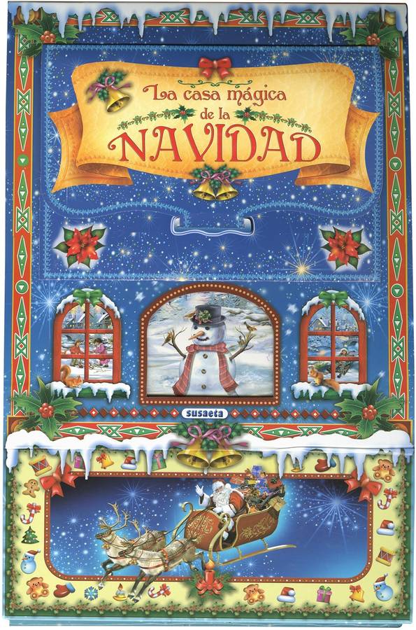 Libro La Casa Mágica De La Navidad de Vários Autores (Español)
