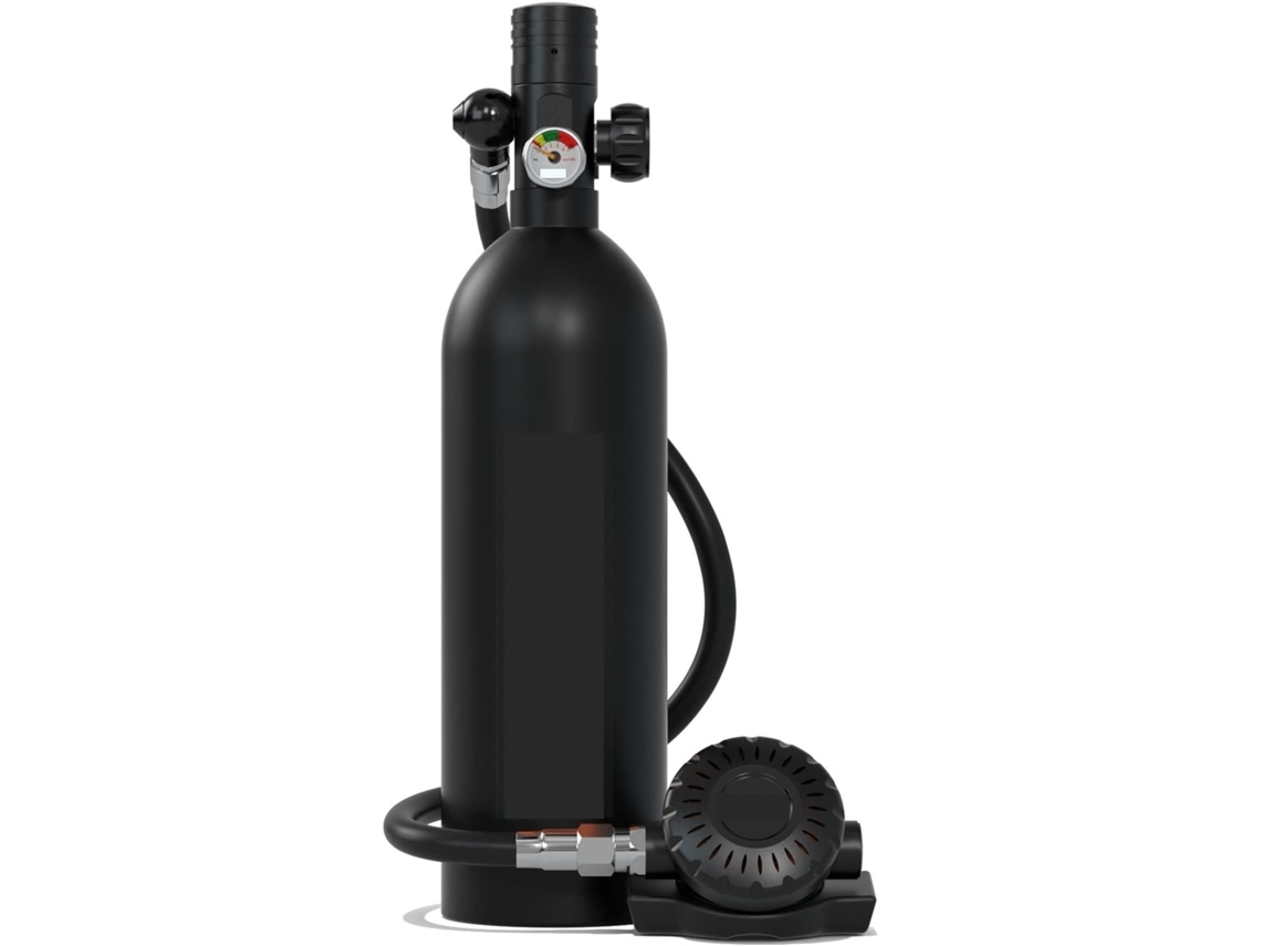 Mini Cilindro De Buceo De Repuesto De Emergencia, Kit De Equipo De Respiración De 1 Litro