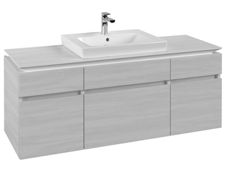 Módulo de lavabo Villeroy &amp Boch Legato B685 1400x550x500mm centrado en el lavabo