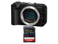 Canon Eos R50 V + 1 Sandisk 512gb Extreme Pro Uhs-ii Sdxc + Ebook “20 Consejos Para Fotos Que Impactan”