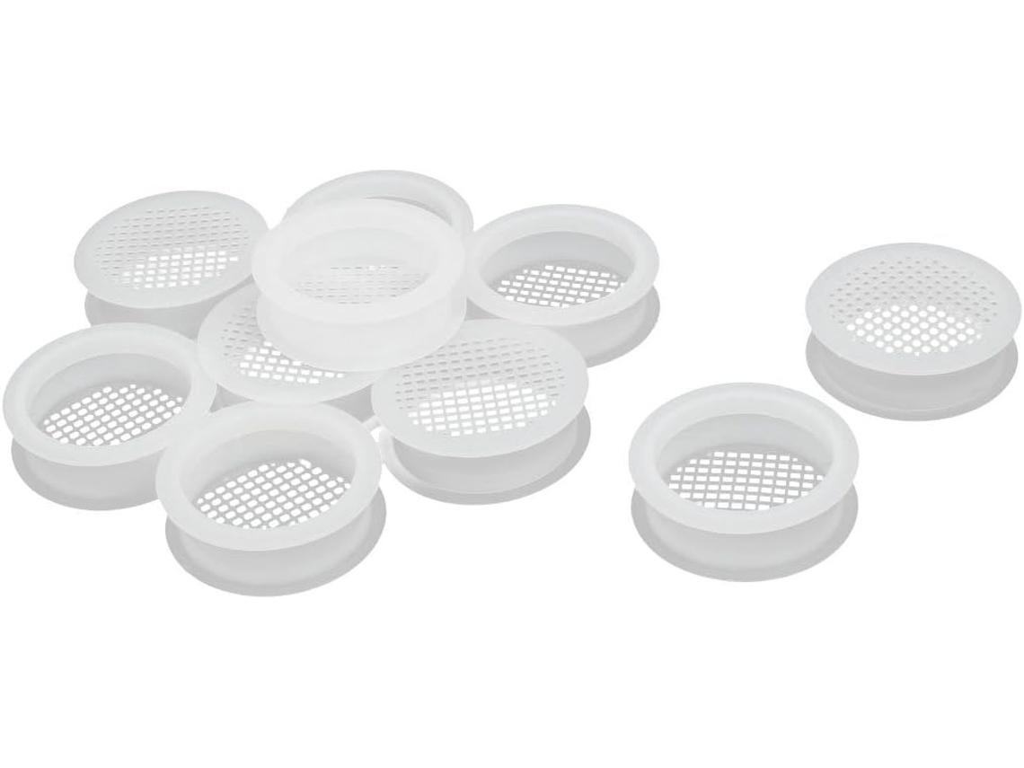 Cubierta De Rejilla De Ventilación De Plástico Para Zapatero. 67 Mm De Diámetro.