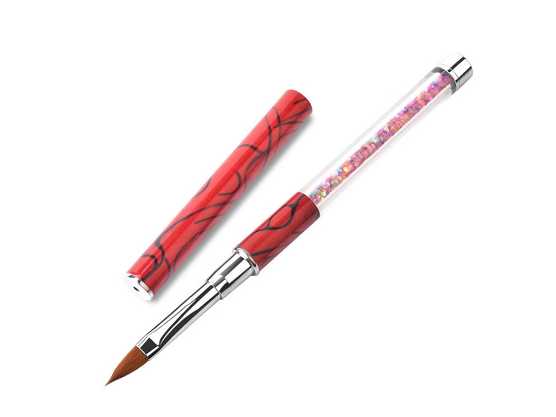Rebe-brush Lápiz UV para decoración de uñas, lápiz de dibujo, polvo acrílico, herramientas de manicura 1