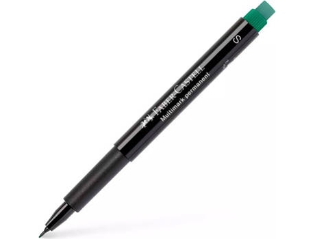 Marcador FABER-CASTELL SuperFino (Verde - 0.4 mm)