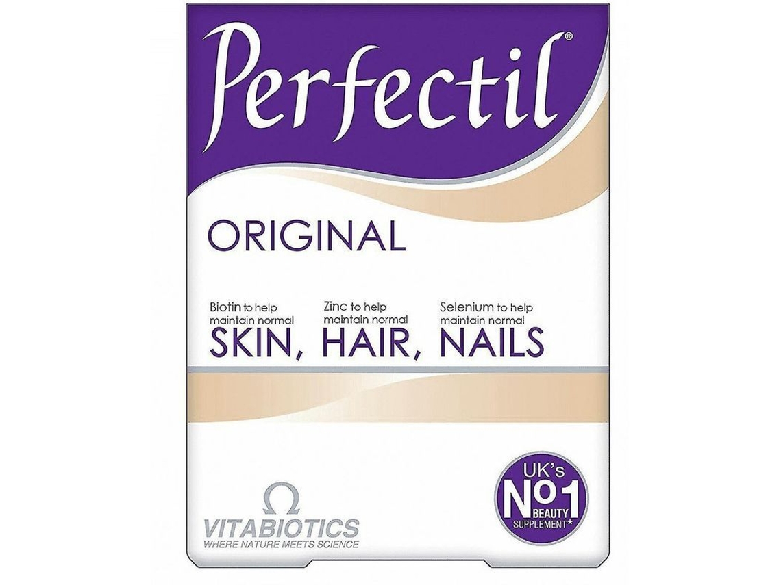 Vitabiotics Perfectil 90 Comprimidos. Complemento Nutricional Para La Piel, El Cabello Y Las Uñas.