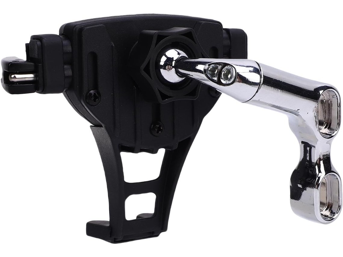 Soporte Para Teléfono Ajustable Con Desplazamiento Para Gold Wing 2018-2024 (plateado)