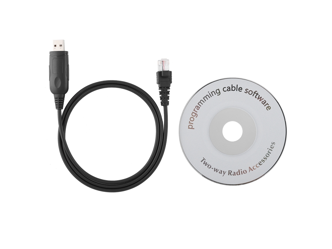Cable de programación USB para walkie-talkie (8 pines con controlador)