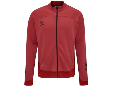 Abrigo para Hombre HUMMEL Lead Poly Rojo para Fútbol (L)