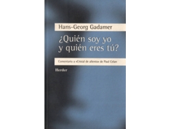 Libro ¿Quién Soy Yo Y Quién Eres Tú? de Hans-Georg Gadamer (Español)