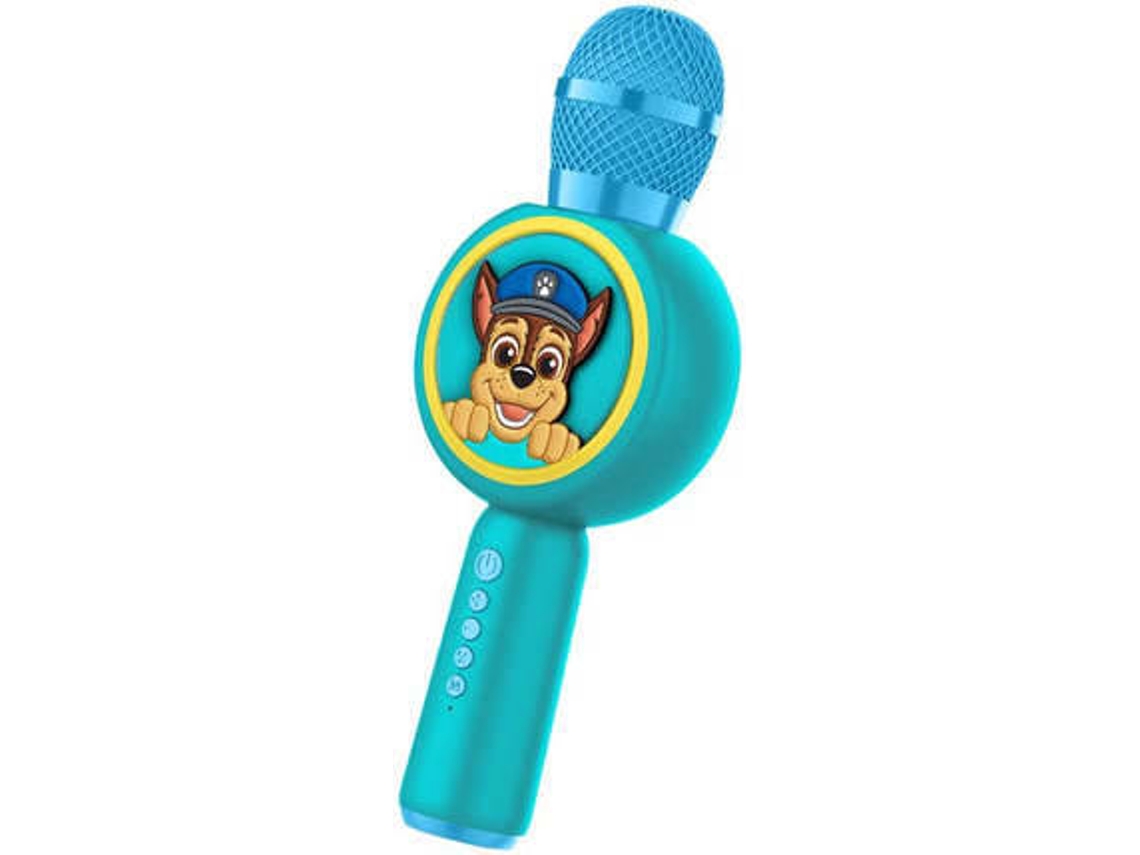 Micrófono OTL Popsing LED - Paw Patrol (5 W - Azul)