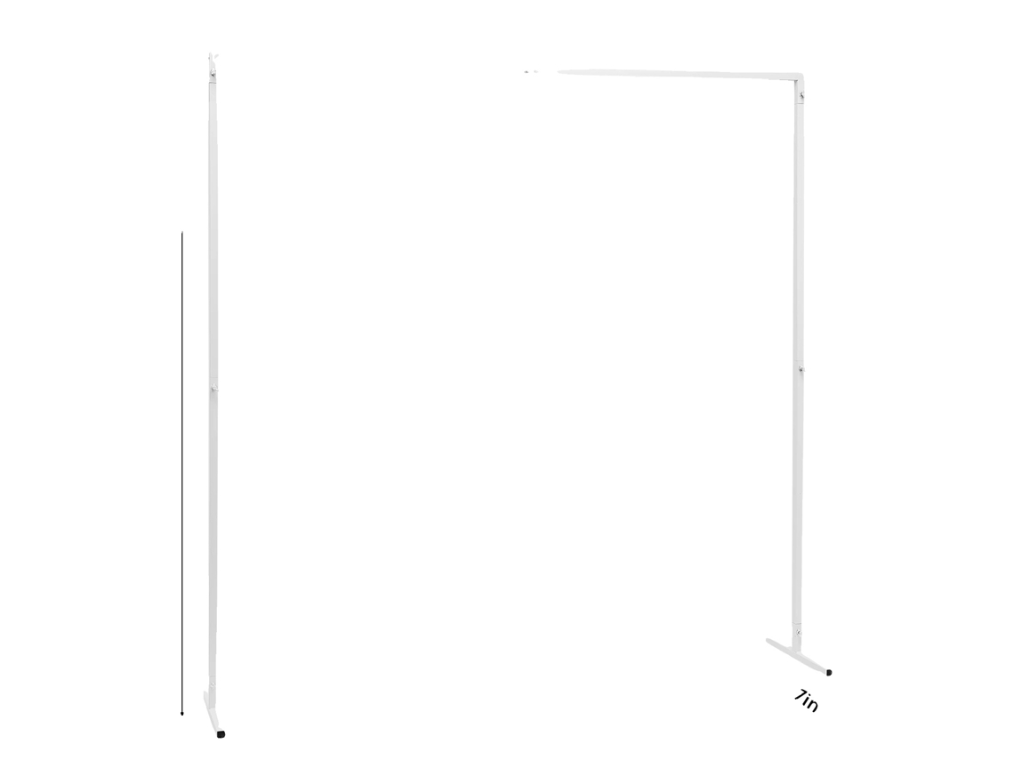 Soporte para telón de fondo de boda, construcción de metal resistente, diseño moderno, 2 m, L OEM