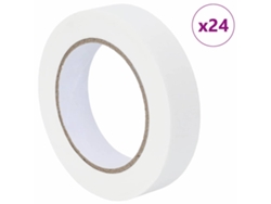 Juego de 24 cintas de enmascarar blancas de 25 mm x 50 m de papel MAISON EXCLUSIVE