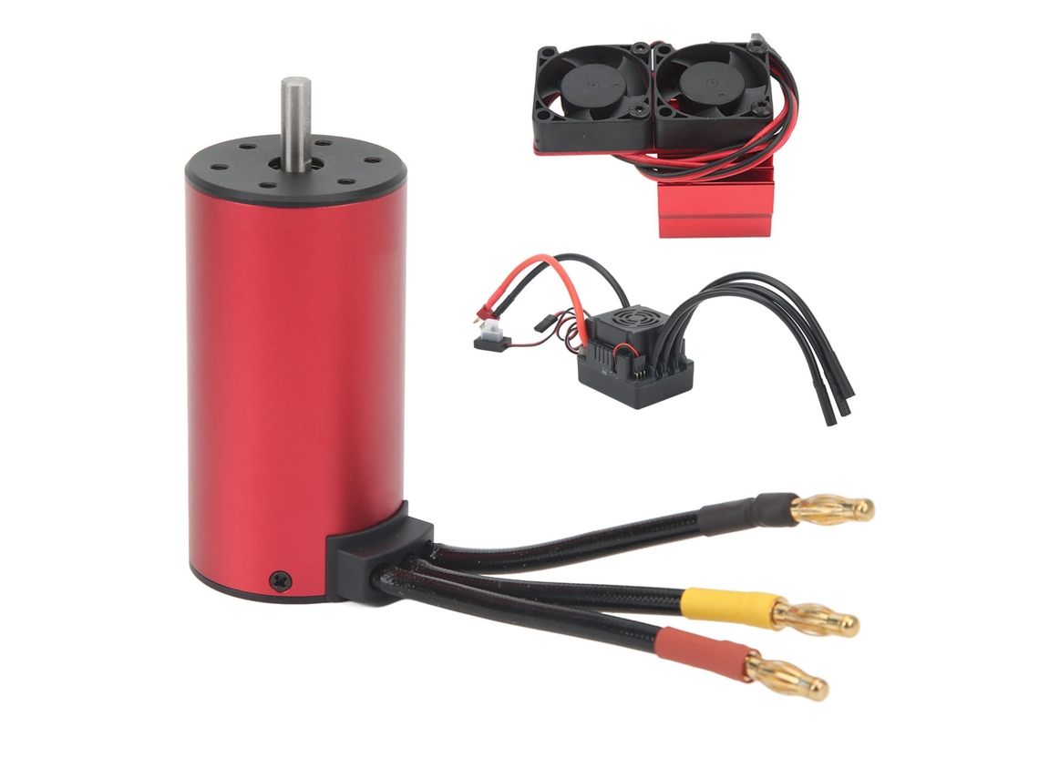 Motor sin escobillas S3670 2850kv ESC 120a para coches RC 1/8