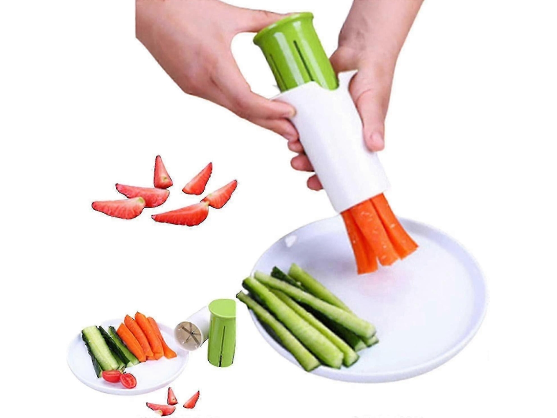 Utensilios de cocina creativos, cortador multifuncional de frutas y verduras, dispensador de frutas para pizza y ensalada de frutas.