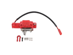 Grúa De Simulación Metálica Para Coche Rc Crawler A Escala 1/10, Repuesto Para Scx10 Rojo