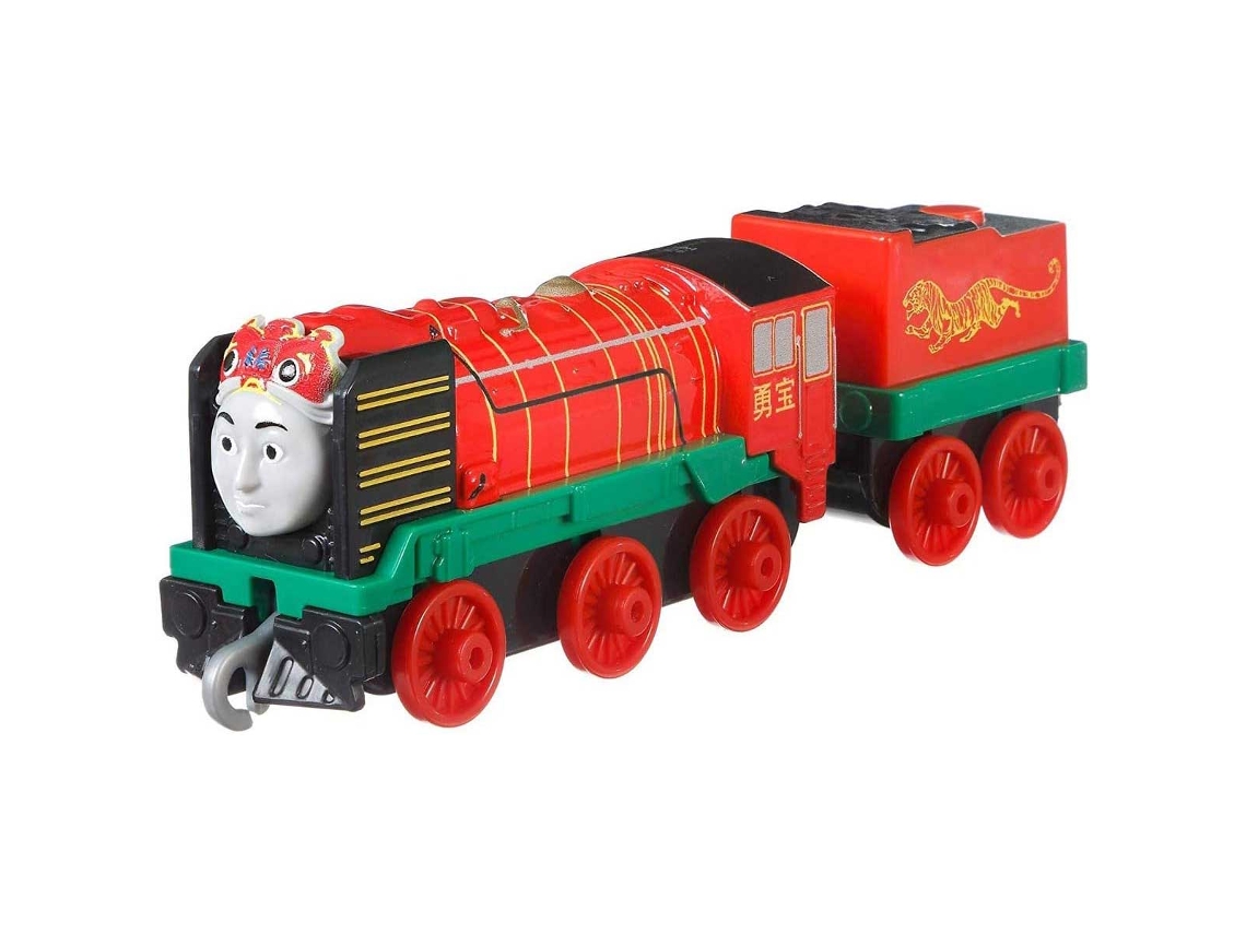 FISHER-PRICE Locomotora Thomas and Friends TrackMaster Miniatura Yong Bao Push Rojo