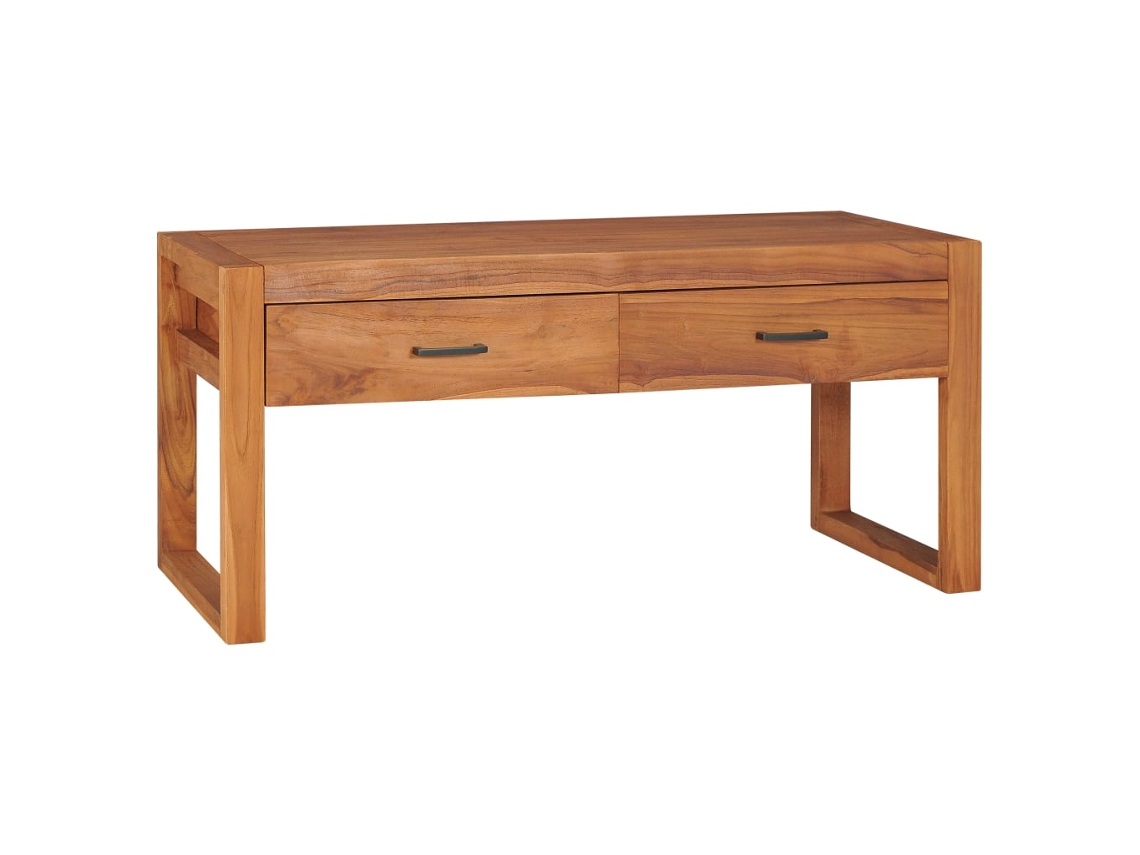 Mueble de Armario Tv 100X40X45 Cm Madera de Teca