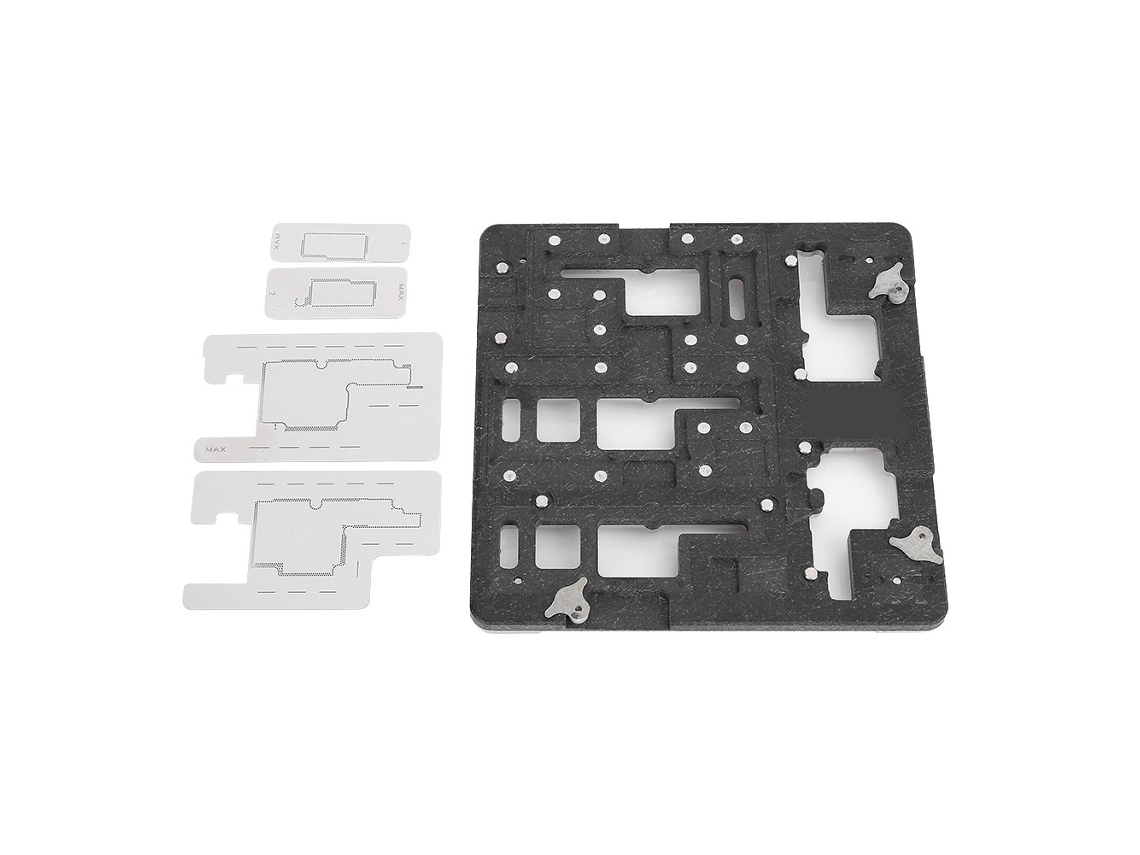 Abrazaderas De Reparación De Placa Base 3 En 1 Para La Reparación De Teléfonos Móviles Iphone