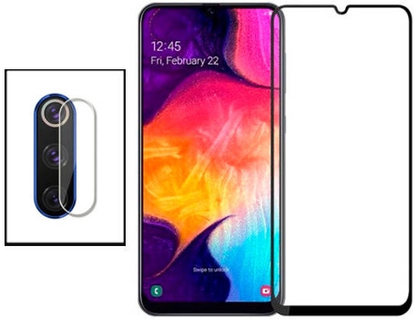 Kit Protector de Cámara Trasera Huawei Honor 20i PHONECARE y Cristal Templado 5D Full Cover