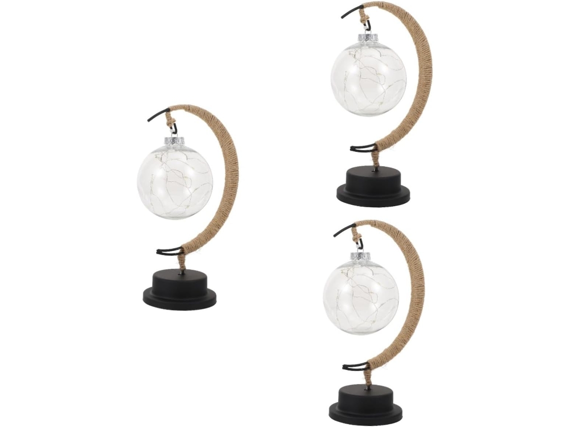 Juego De 3 Lámparas De Mesa Led Modernas Para Sala De Estar Y Dormitorio.
