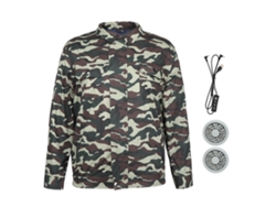 Chaqueta con ventilador eléctrico para exteriores de verano, ropa con aire acondicionado