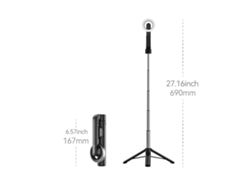 2026-palito De Selfie Magnético, Trípode De Escritorio Estable, Estabilizador Gimbal, Plegable Y Ajustable Para Iphone