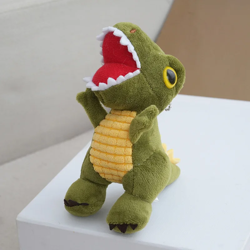 (verde) Chaveiro De Pelúcia Fofo De Dinossauro Rex, Decoração Perfeita