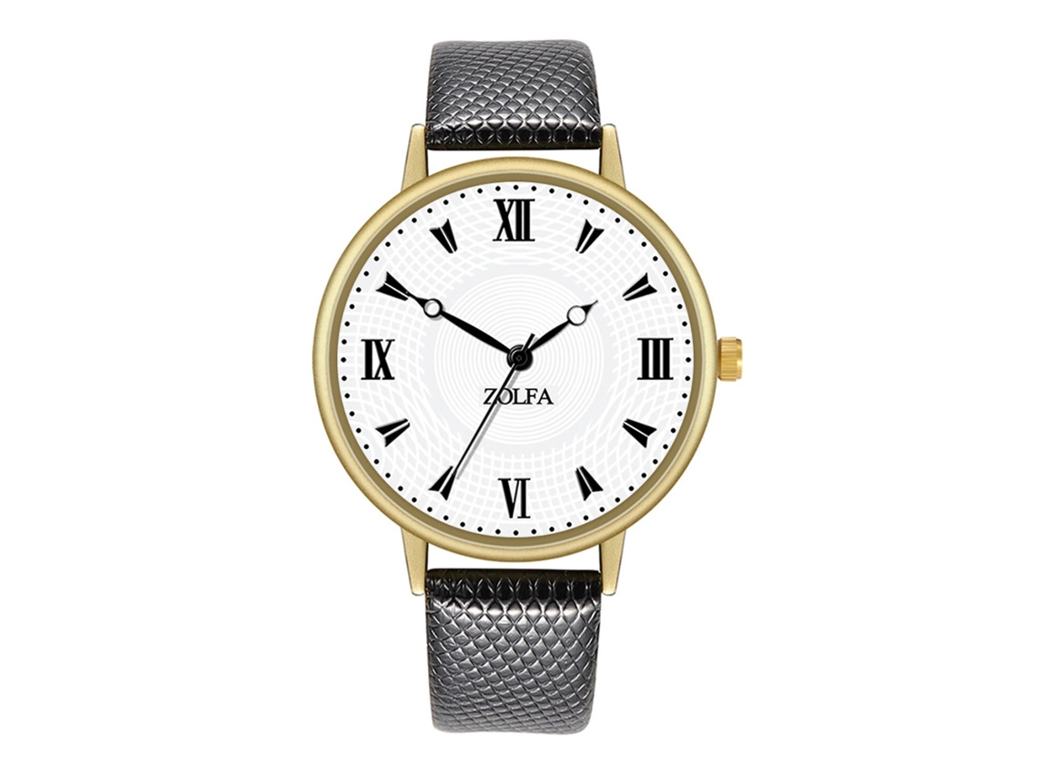 Reloj De Quarzo Clásico Fashion Business Style Unisex Par Negro Regalo