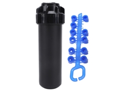 Aspersor de césped enterrado telescópico ajustable con rosca G3/4