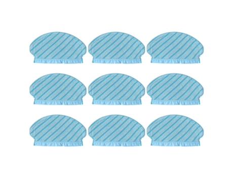 9pcs mop pano para ecovacs deebot ozmo 920 série 950 aspirador de pó