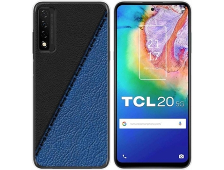 Carcasa TCL 20 5G TUMUNDOSMARTPHONE Cuero 02 Multicolor