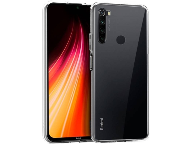 Carcasa Xiaomi Redmi Note 8 WEPHONE ACCESORIOS Silicona Transparente