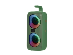 Altavoz Portátil A85 Rgb Con Altavoces Duales, Entrada Aux Y Reproductor De Música Para Baile Cuadrado Al Aire Libre.