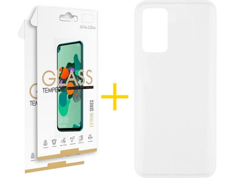 Kit Funda + Protector de Pantalla Huawei P40 SKYHE Cristal Templado 6489 Transparente