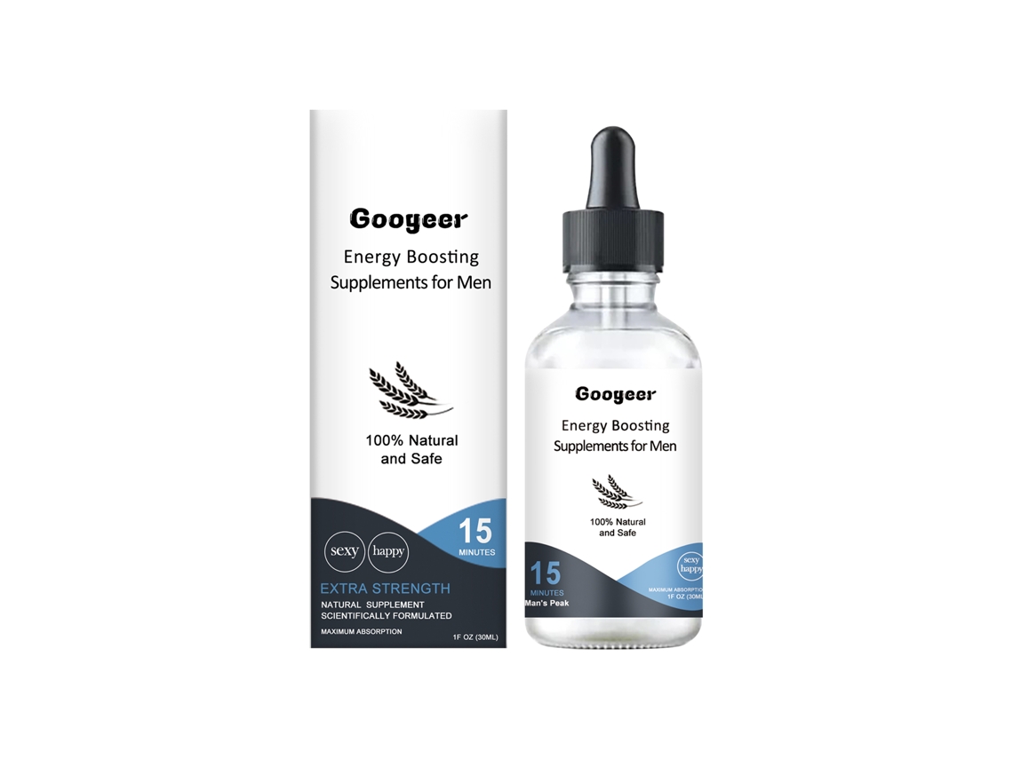 Suplemento Googeer Boost para la vitalidad masculina - Fórmula de origen vegetal