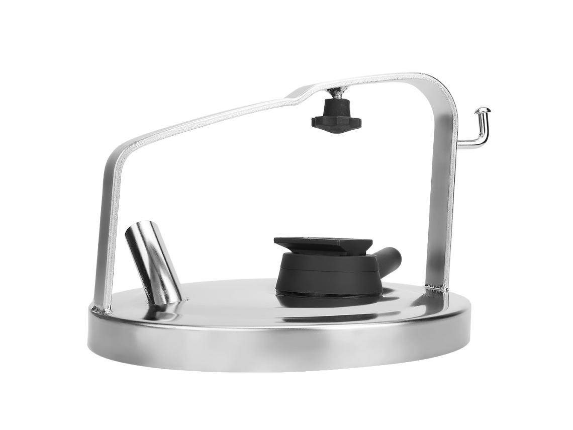 Tapa De Acero Inoxidable Para Cubo De Leche Con Junta Para Cabra Lechera De 20,5 Cm