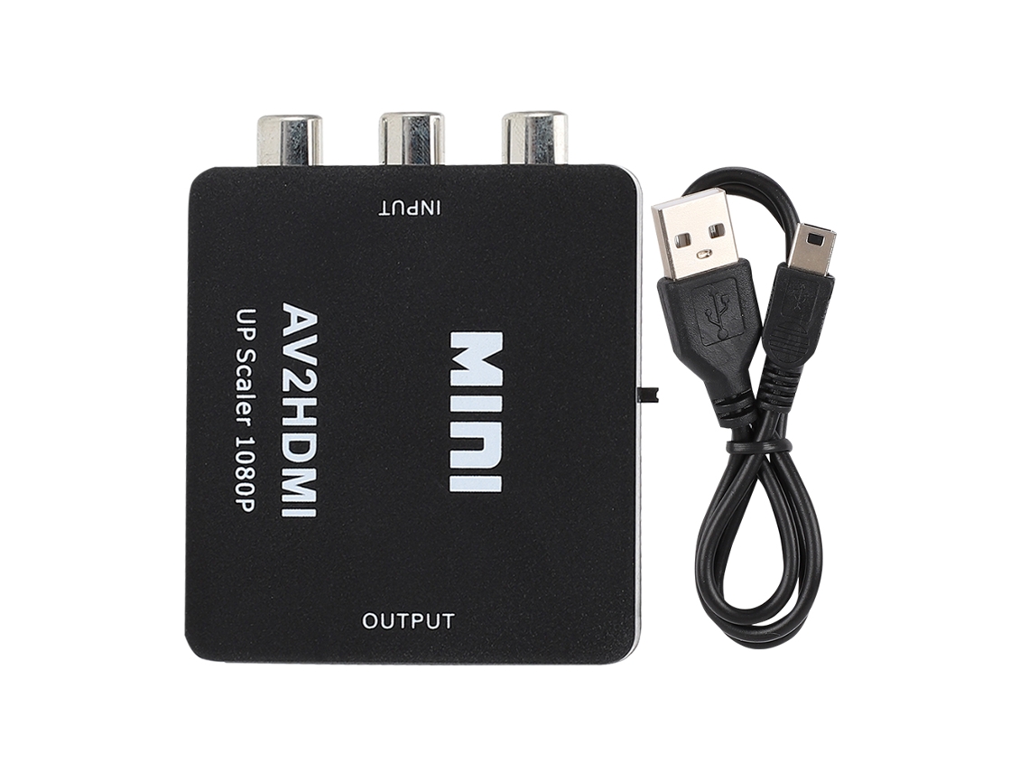 Yncm-conversor De Vídeo Hd Usb Av Para Hdmi 1080p