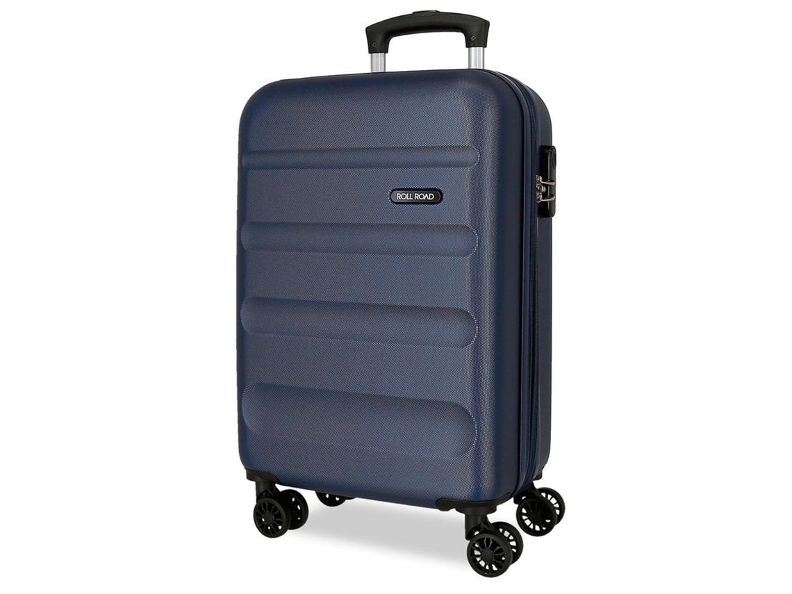 Maleta de Cabina ROLL ROAD Flex Extensible Azul Oscuro (55x38x20cm - 35L)
