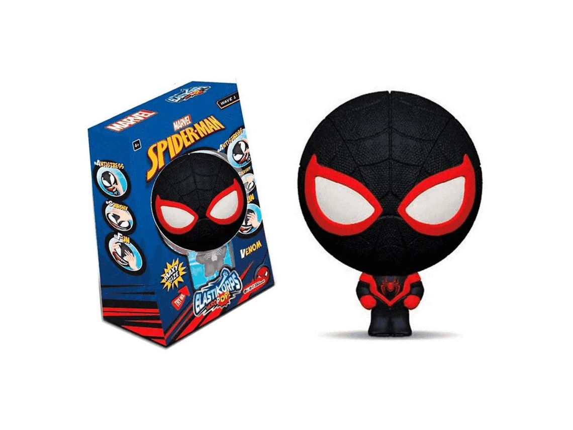 Figura de acción extensible Elastikorps Miles Morales Marvel 32930 P25valuvic