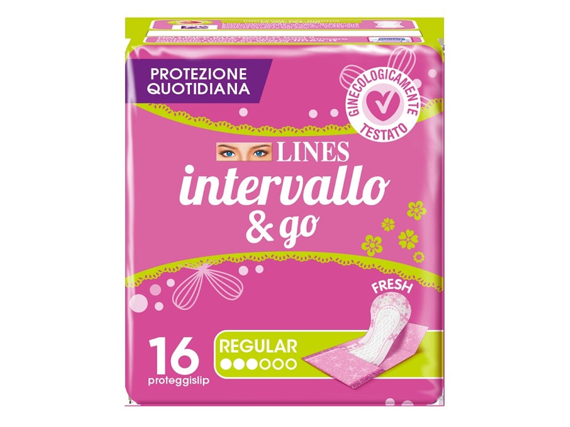 Líneas Proteggislip Intervallo Freshgo Ripiegati 16 Líneas Pezzi