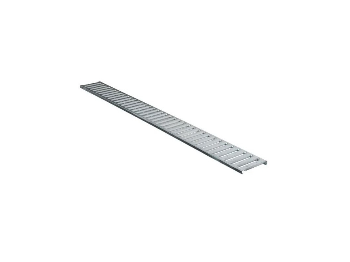 Rejilla Garaje 100x13cm, Fabricada En Ulma Galvanizada Nervada, Cubrimiento De Cierre Para Zonas En Circulación Suinga