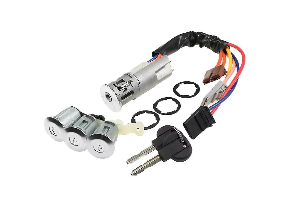 Cilindro De Cerradura De Puerta Izquierda Y Derecha Con Interruptor De Encendido Para Citroën Berlingo, Xsara, Picasso Y Peugeot Partner