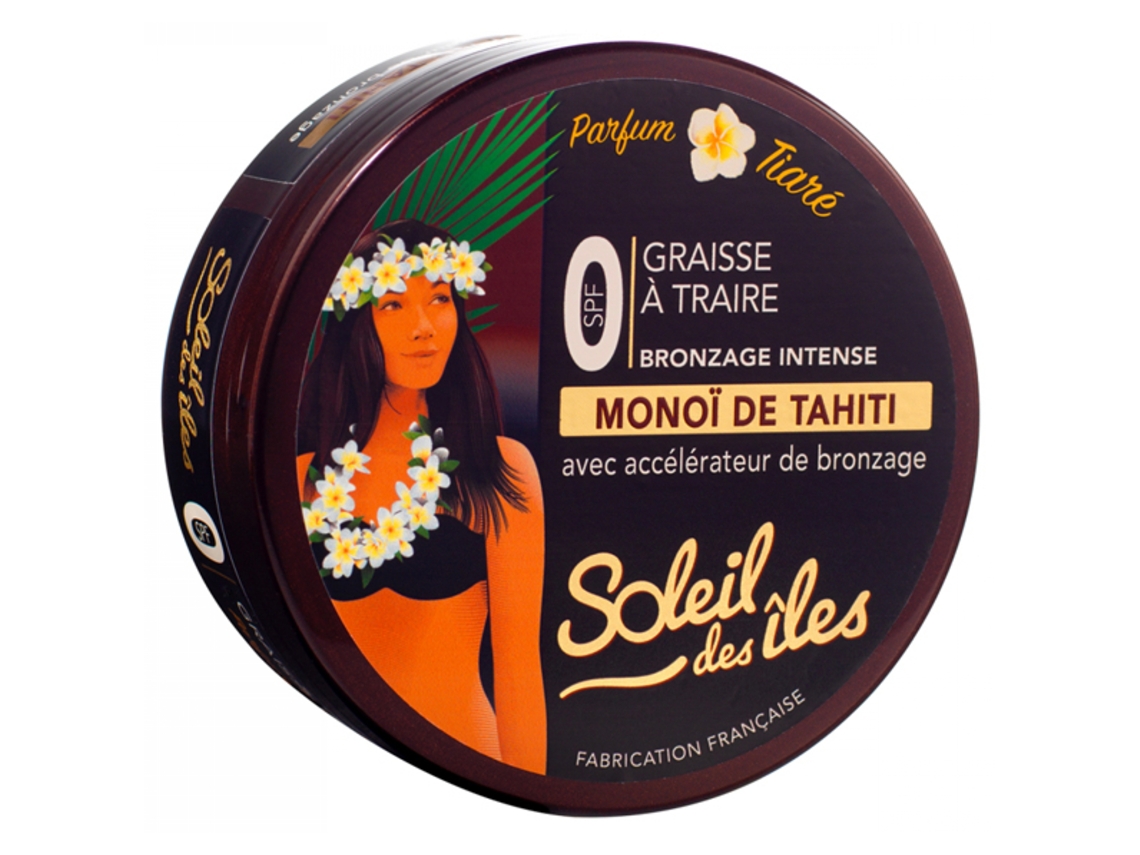 Bronceado Intenso Grasa de Leche 150 Ml Perfume : Tiaré SOLEIL DES ÎLES