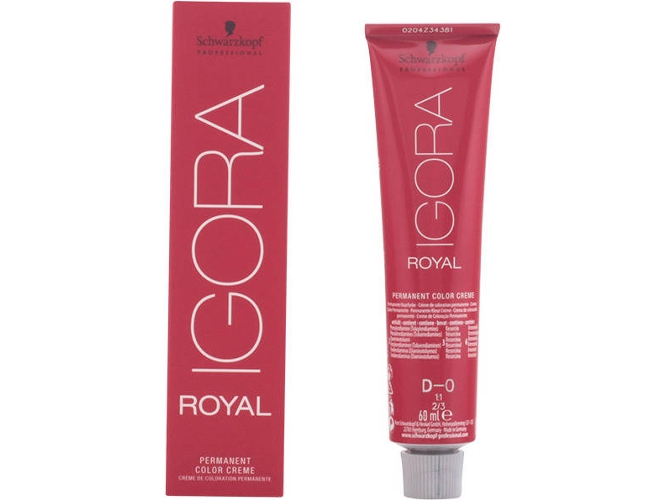Tinte de Cabello SCHWARZKOPF Igora Royal D 0 9 0 (60 ml)
