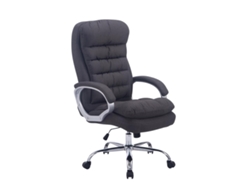 Silla De Oficina Vancouver XXL En Tela cinza escuro CLP