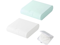 Organizador De Mascaras, Hisopos Y Toallas Sanitarias Con Material Pp Mate Resistente Y Portatil